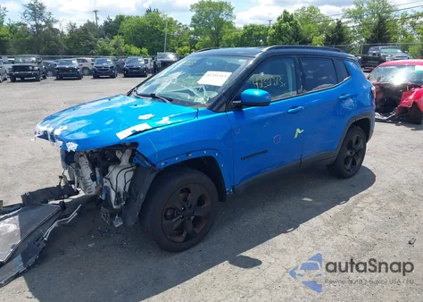 2018 Jeep Compass Altitude 4X4 from USA, damaged, VIN 3C4NJDBB3JT313458